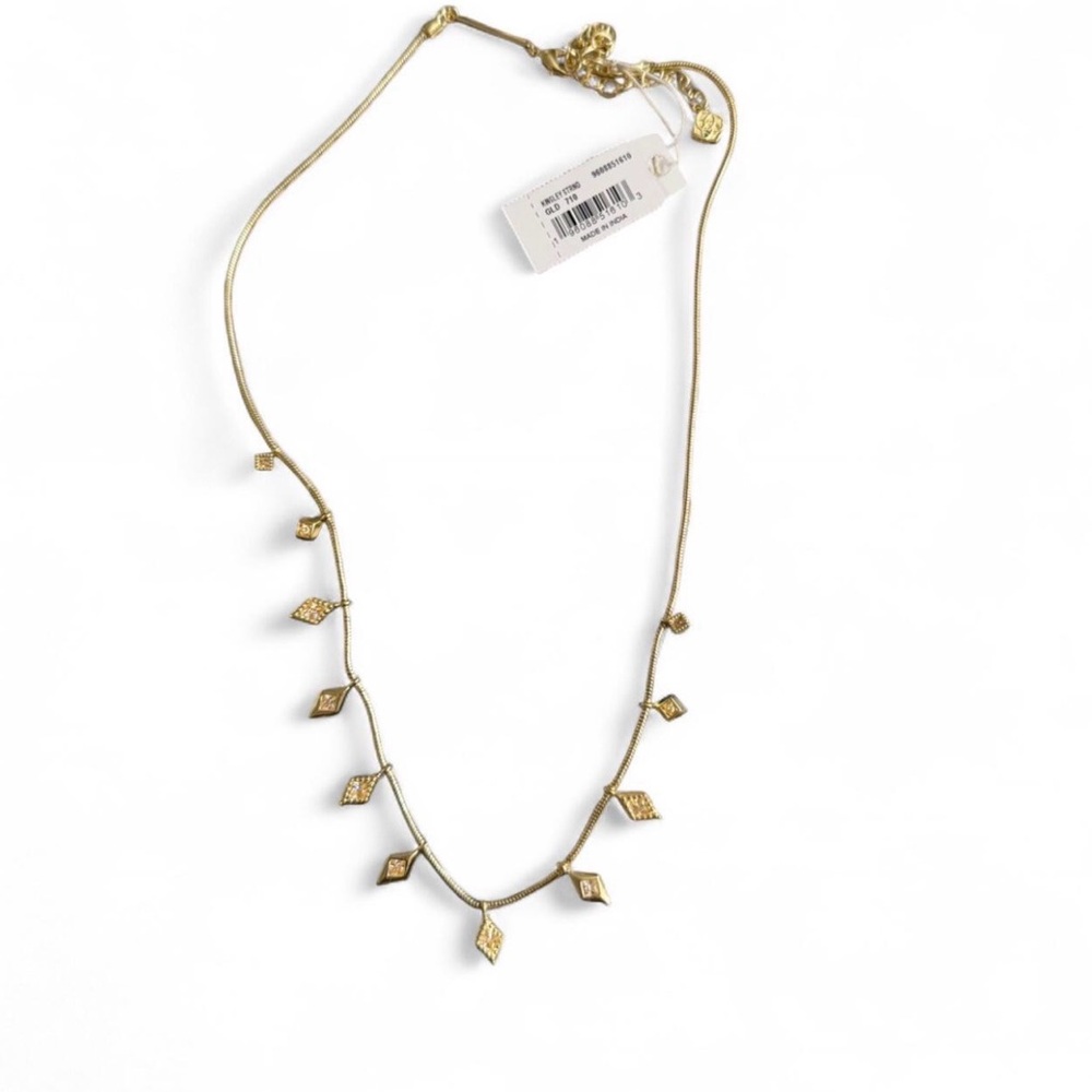 Kendra Scott Necklace with Diamond Accents - Picture 1 of 4